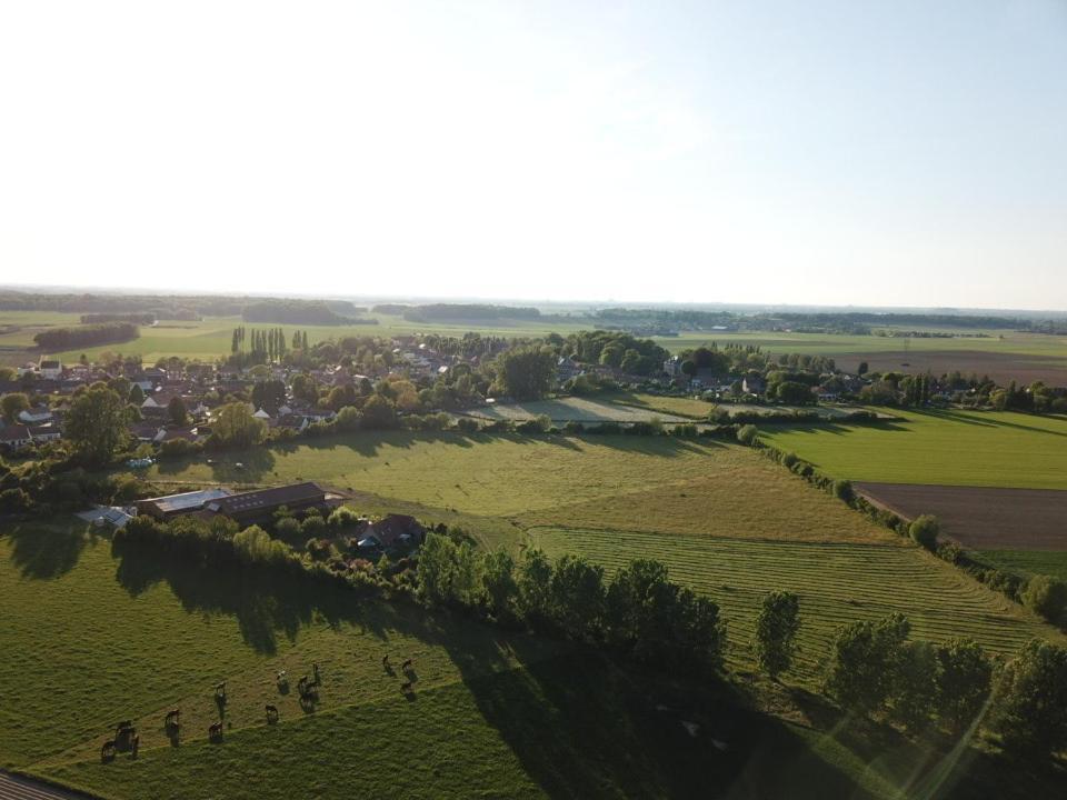 Le Chalet De La Ferme Du Tertre Villers-au-Tertre Ruang foto
